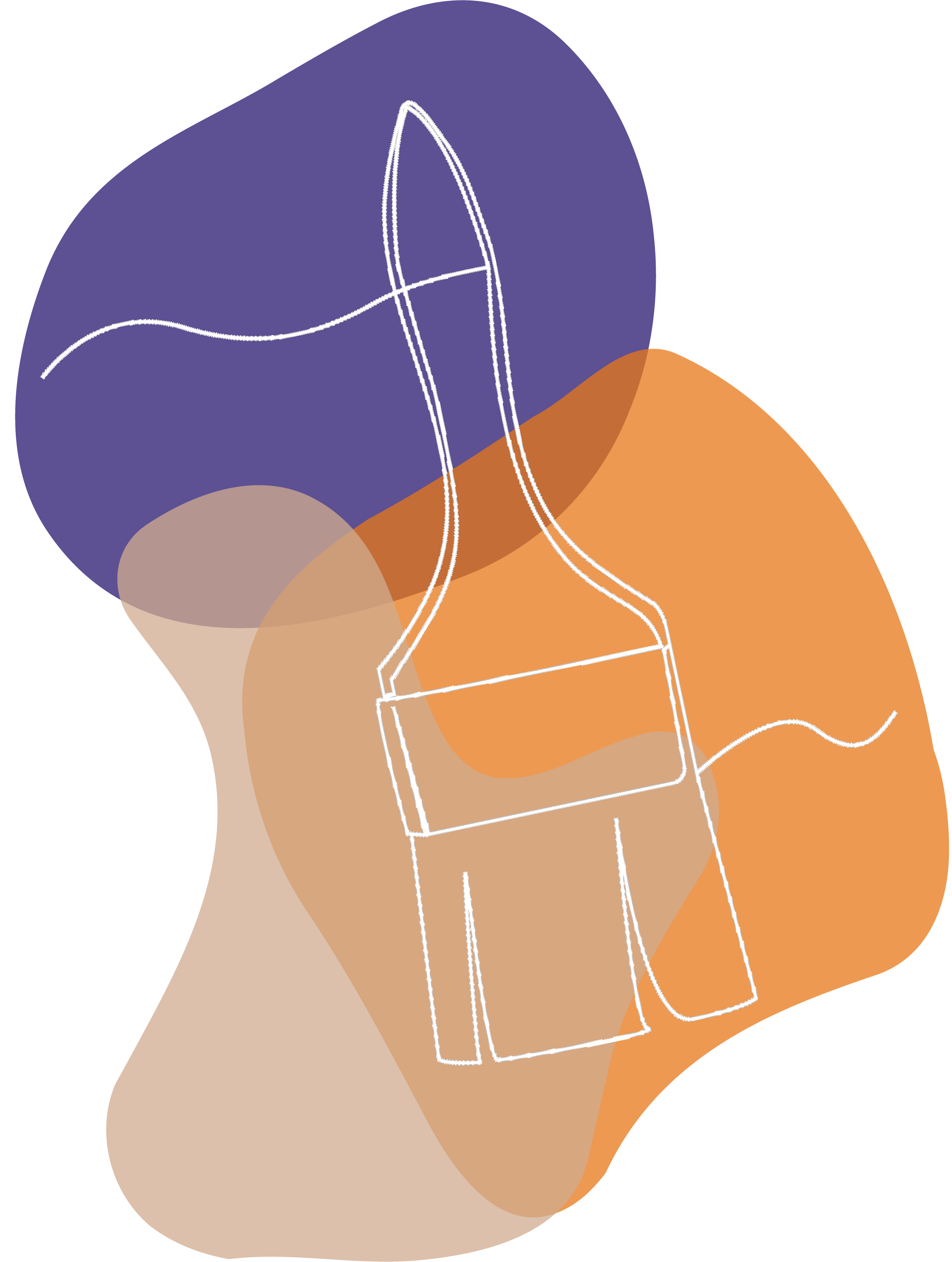 paintbrush on colours